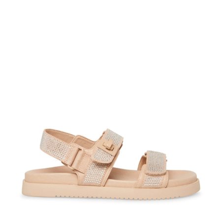 Beige Steve Madden Mona-r Women's Platform Sandals | PH 3580DXB